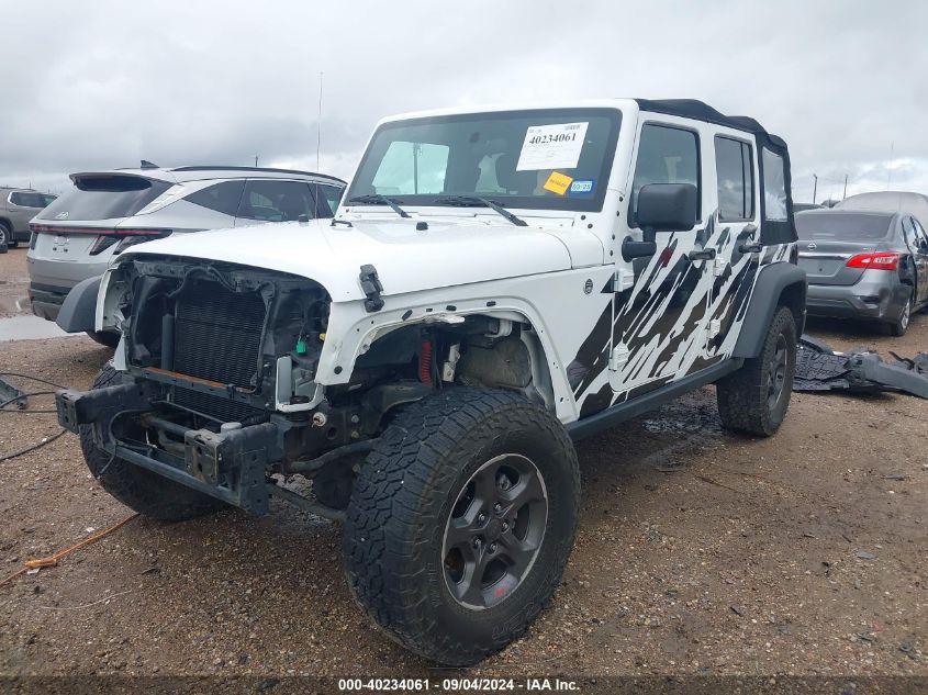 2018 Jeep Wrangler Jk Unlimited Sport 4X4 VIN: 1C4BJWDG6JL865264 Lot: 40234061