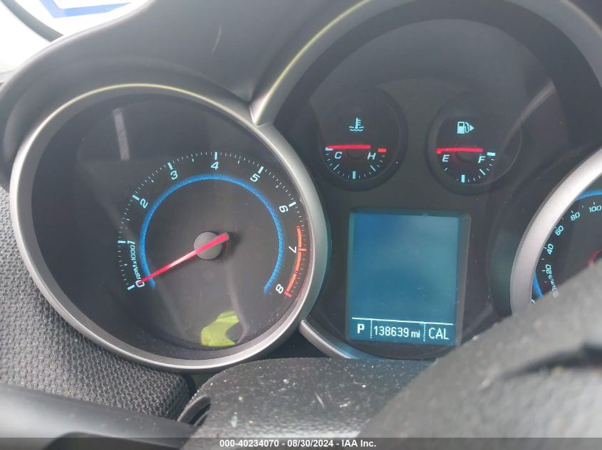 2014 Chevrolet Cruze 1Lt Auto VIN: 1G1PC5SBXE7245526 Lot: 40234070