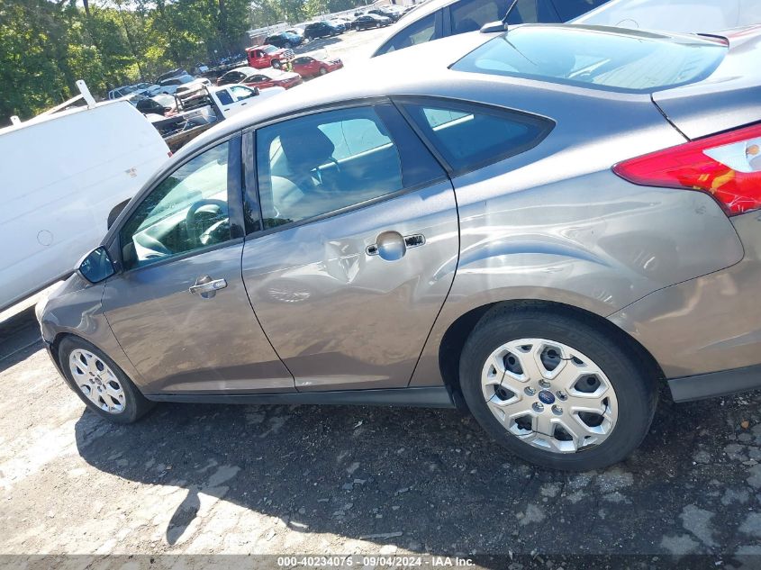 2012 Ford Focus Se VIN: 1FAHP3F2XCL156743 Lot: 40234075