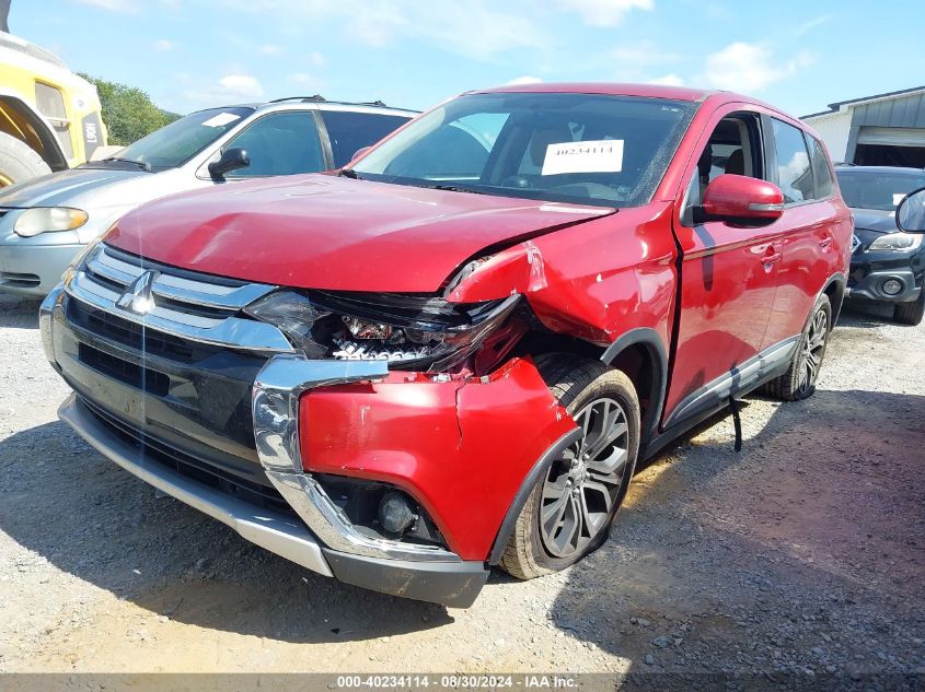 2017 Mitsubishi Outlander Se VIN: JA4AD3A37HZ067439 Lot: 40234114