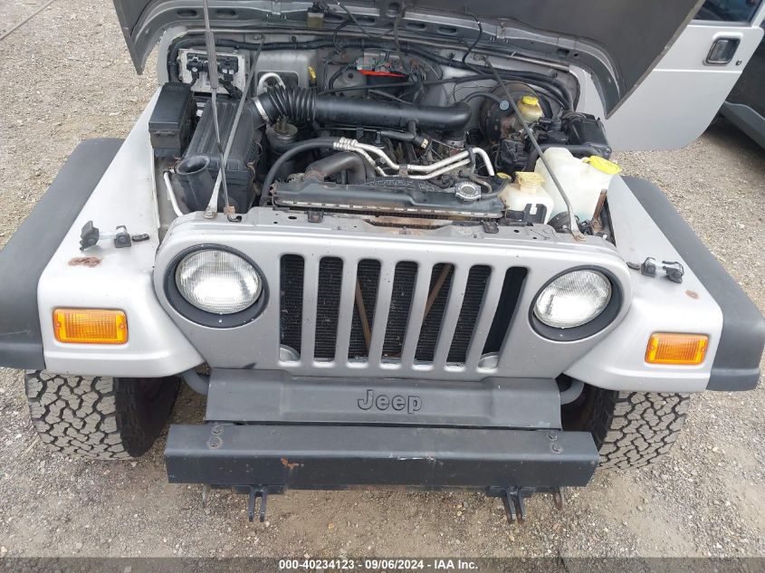 2000 Jeep Wrangler Sport VIN: 1J4FA49S7YP768316 Lot: 40234123