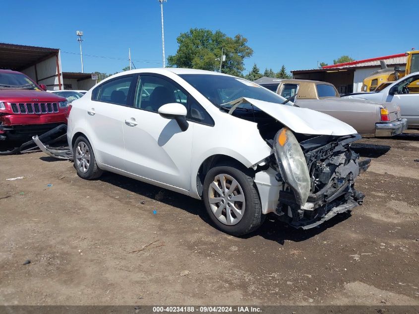 2013 Kia Rio Lx VIN: KNADM4A36D6132976 Lot: 40234188