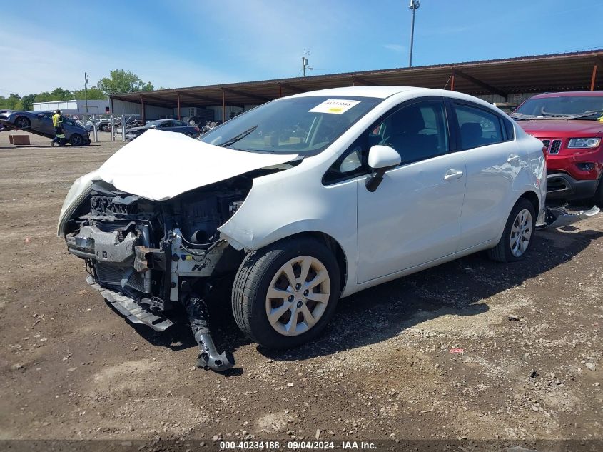 2013 Kia Rio Lx VIN: KNADM4A36D6132976 Lot: 40234188