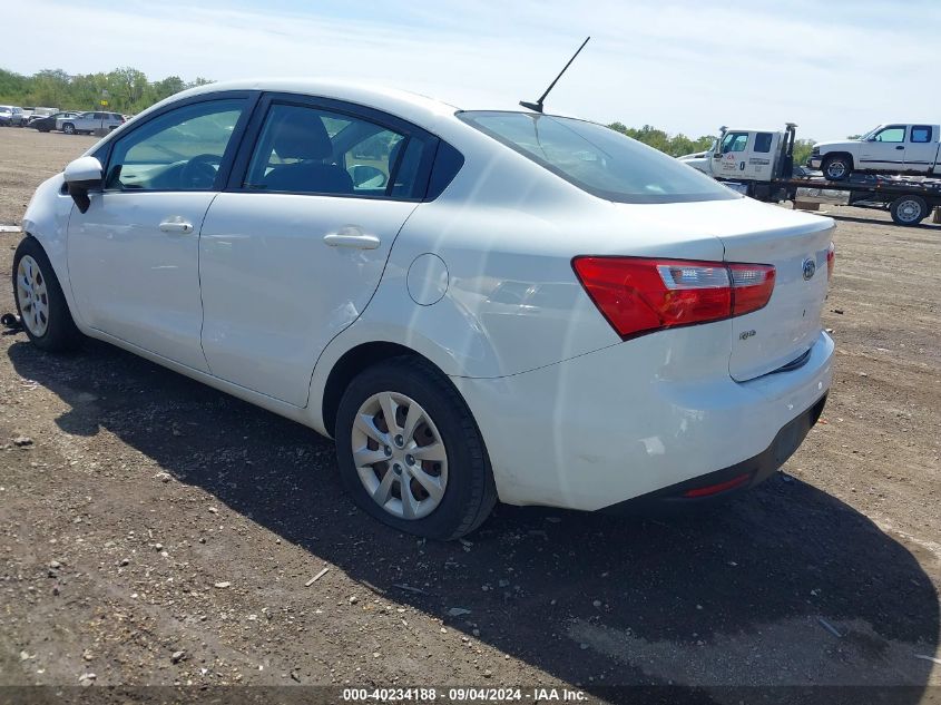 2013 Kia Rio Lx VIN: KNADM4A36D6132976 Lot: 40234188