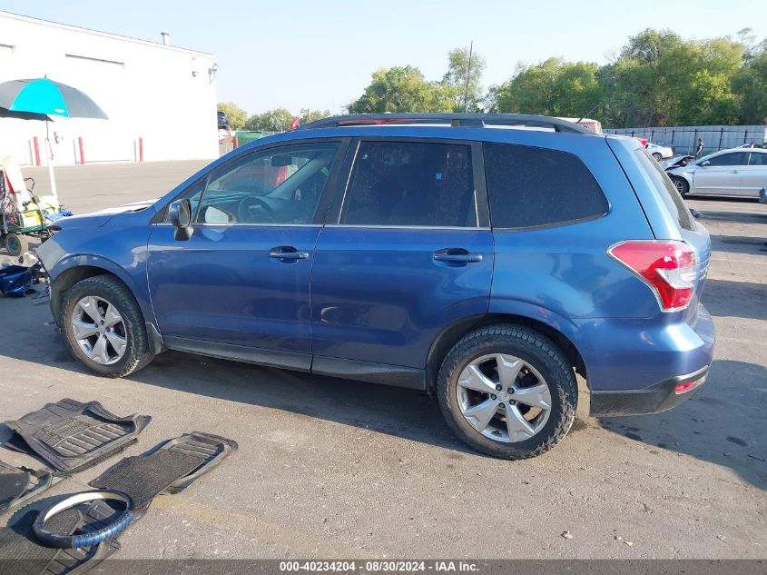 2015 Subaru Forester 2.5I Premium VIN: JF2SJADC7FH433701 Lot: 40234204