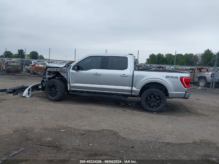 2022 Ford F-150 Xlt VIN: 1FTFW1E83NFB77241 Lot: 40234206