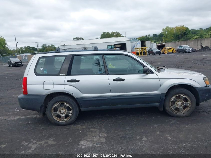 2004 Subaru Forester 2.5X VIN: JF1SG63654H701752 Lot: 40234207