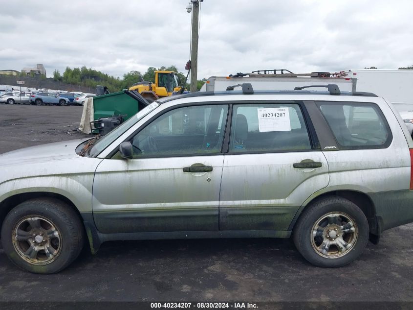 2004 Subaru Forester 2.5X VIN: JF1SG63654H701752 Lot: 40234207