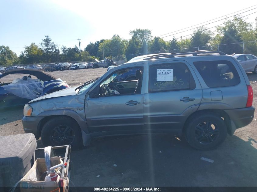 4F2YZ04124KM21238 2004 Mazda Tribute Lx V6