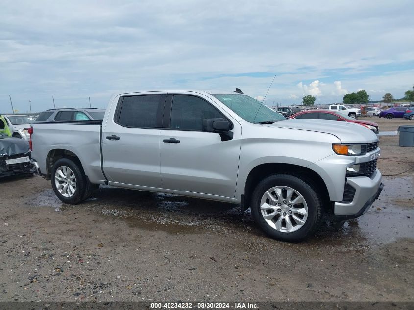 2021 Chevrolet Silverado 1500 2Wd Short Bed Custom VIN: 3GCPWBEK5MG238480 Lot: 40234232