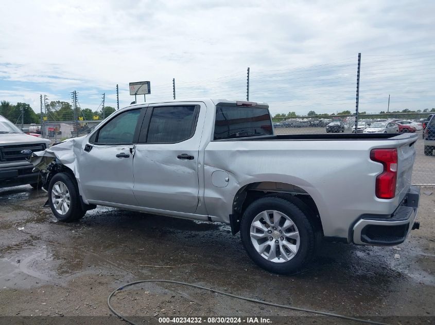 2021 Chevrolet Silverado 1500 2Wd Short Bed Custom VIN: 3GCPWBEK5MG238480 Lot: 40234232