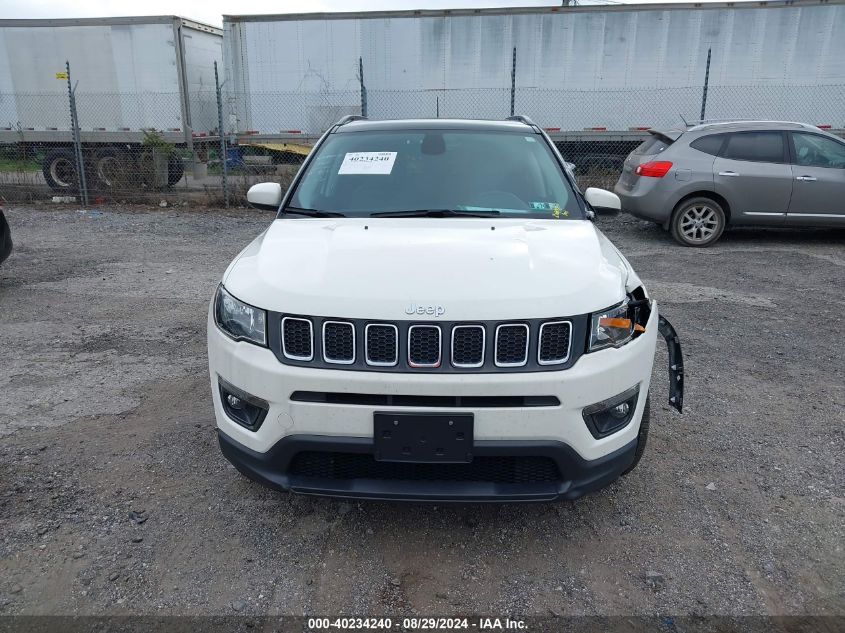 2018 Jeep Compass Latitude 4X4 VIN: 3C4NJDBBXJT143650 Lot: 40234240