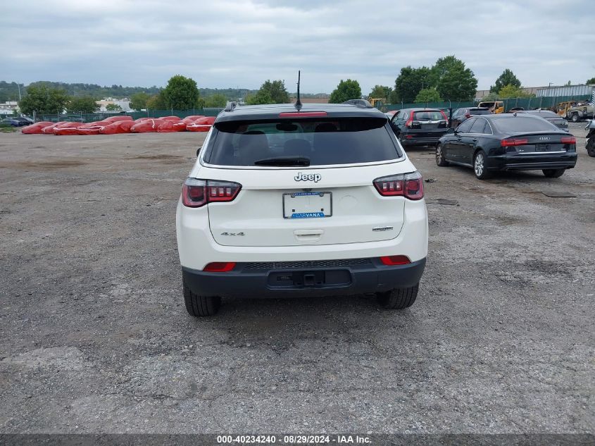 2018 Jeep Compass Latitude 4X4 VIN: 3C4NJDBBXJT143650 Lot: 40234240