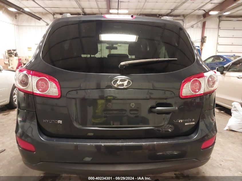 2011 Hyundai Santa Fe Gls VIN: 5XYZGDAB0BG070587 Lot: 40234301