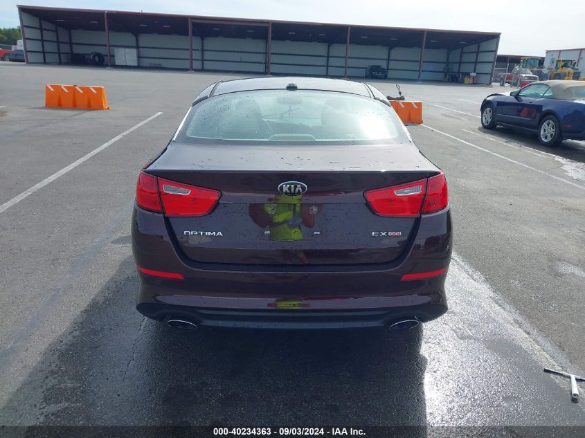 2014 KIA OPTIMA EX - 5XXGN4A76EG337376