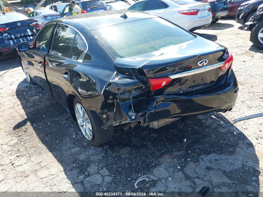 2015 Infiniti Q50 VIN: JN1BV7AP9FM348186 Lot: 40234371