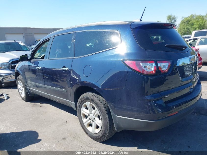 VIN 1GNKVFKD9GJ136720 2016 Chevrolet Traverse, LS no.3