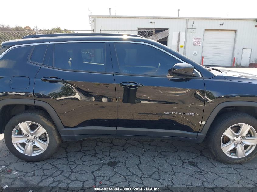 2022 Jeep Compass Latitude 4X4 VIN: 3C4NJDBB8NT105422 Lot: 40234394