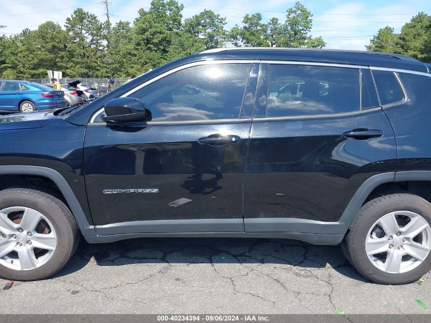 2022 JEEP COMPASS LATITUDE 4X4 - 3C4NJDBB8NT105422