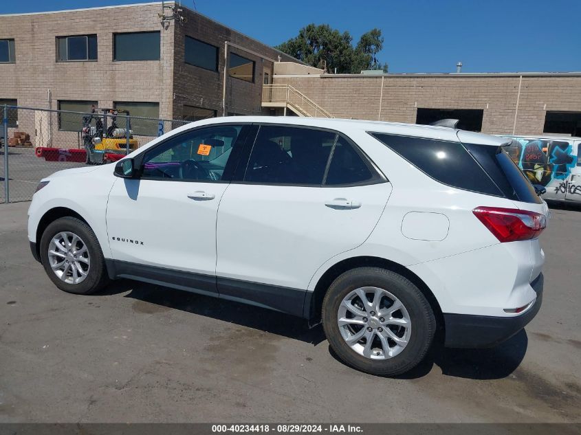 2019 Chevrolet Equinox Ls VIN: 3GNAXHEV6KS529331 Lot: 40234418