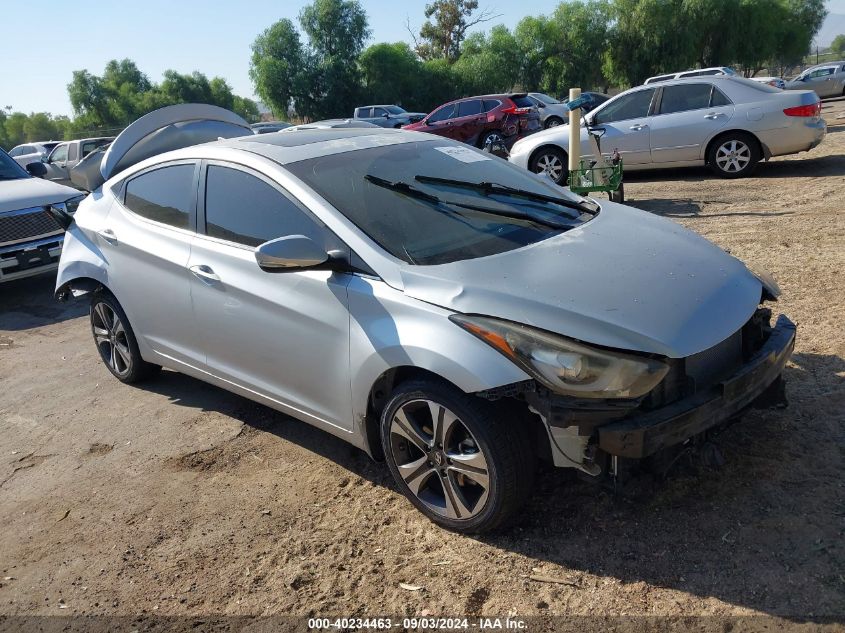 2015 Hyundai Elantra Sport VIN: KMHDH4AHXFU373081 Lot: 40234463