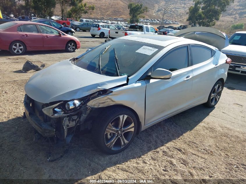 2015 Hyundai Elantra Sport VIN: KMHDH4AHXFU373081 Lot: 40234463