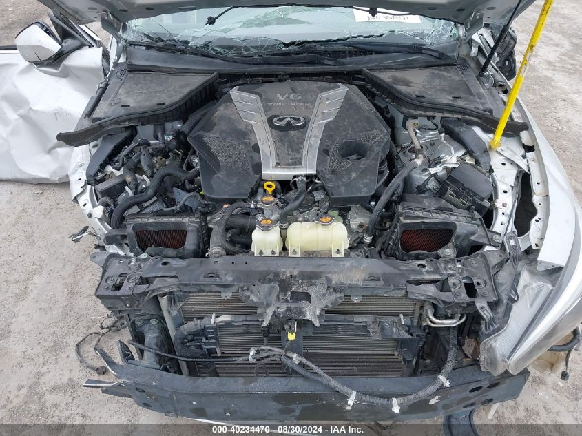 2018 Infiniti Q50 3.0T Luxe VIN: JN1EV7AP6JM592383 Lot: 40234470