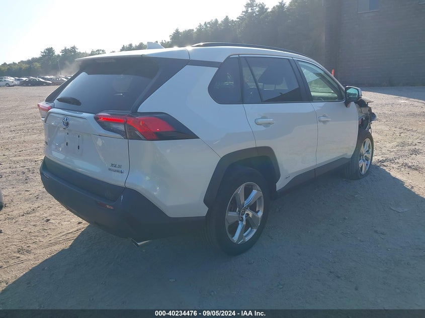 VIN 4T3B6RFV6MU052622 2021 TOYOTA RAV4 HYBRID XLE PREMIUM