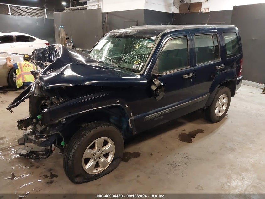 2012 JEEP LIBERTY VIN: 1C4PJMAK6CW161361