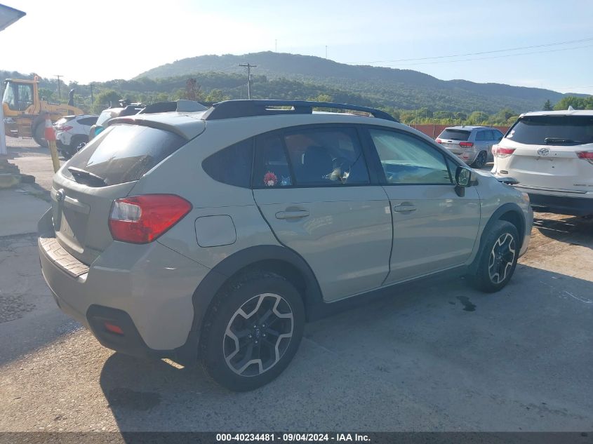 2017 Subaru Crosstrek 2.0I Premium VIN: JF2GPADC7H8218925 Lot: 40234481