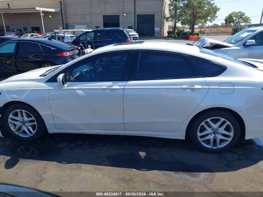 2013 Ford Fusion Se VIN: 3FA6P0HR9DR388365 Lot: 40234517