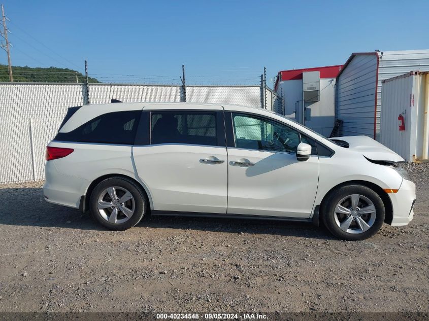 2018 Honda Odyssey Ex-L VIN: 5FNRL6H77JB106385 Lot: 40234548