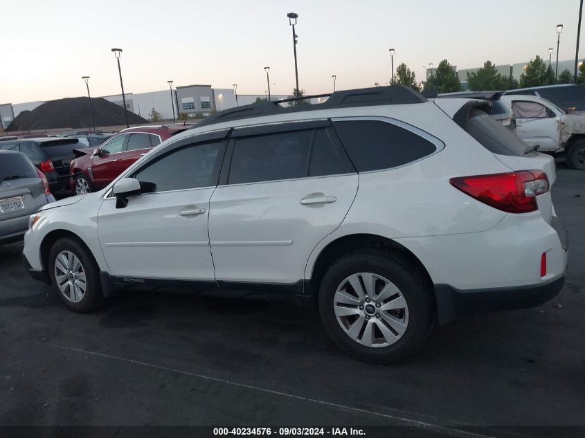 2017 Subaru Outback 2.5I Premium VIN: 4S4BSACC2H3433971 Lot: 40234576