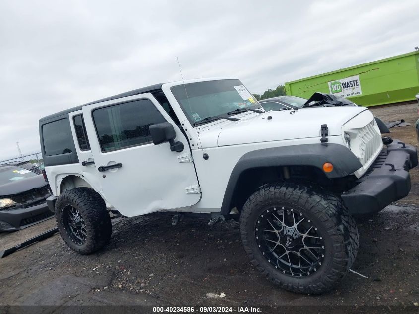 2016 Jeep Wrangler Unlimited Sport VIN: 1C4BJWDG8GL170132 Lot: 40234586