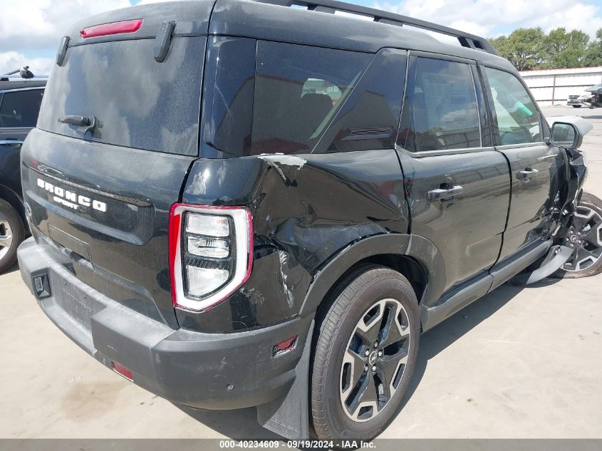 2024 Ford Bronco Sport Outer Banks VIN: 3FMCR9C6XRRE62324 Lot: 40234609