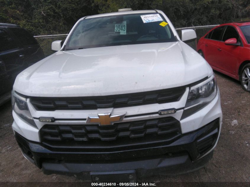 2021 Chevrolet Colorado 4Wd Long Box Lt VIN: 1GCHTCEA2M1227218 Lot: 40234610