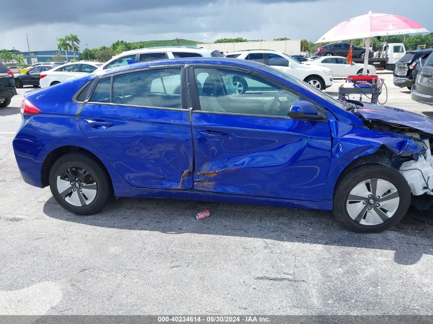 KMHC65LC4NU270679 2022 Hyundai Ioniq Hybrid Blue