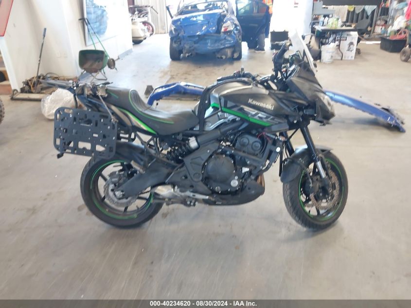 2019 Kawasaki Kle650 F VIN: JKALEEF11KDA30130 Lot: 40234620