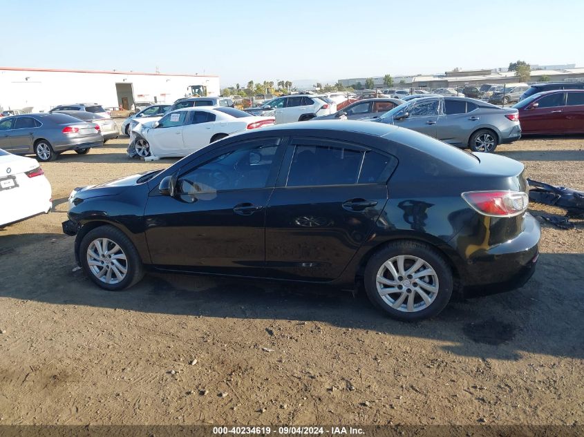 2012 Mazda Mazda3 I Touring VIN: JM1BL1V81C1595332 Lot: 40234619