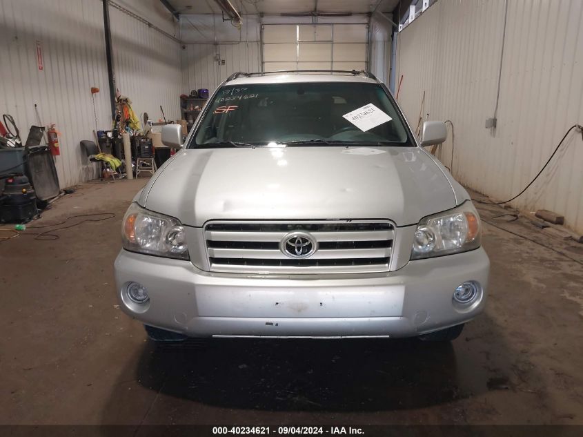 JTEEP21A150122289 2005 Toyota Highlander Limited V6