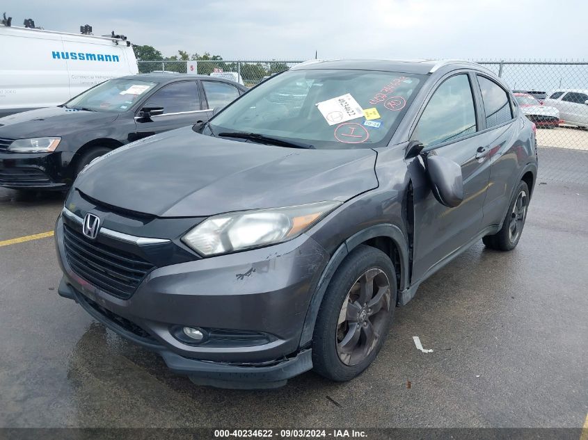 2018 Honda Hr-V Ex-L VIN: 3CZRU5H7XJM703494 Lot: 40234622