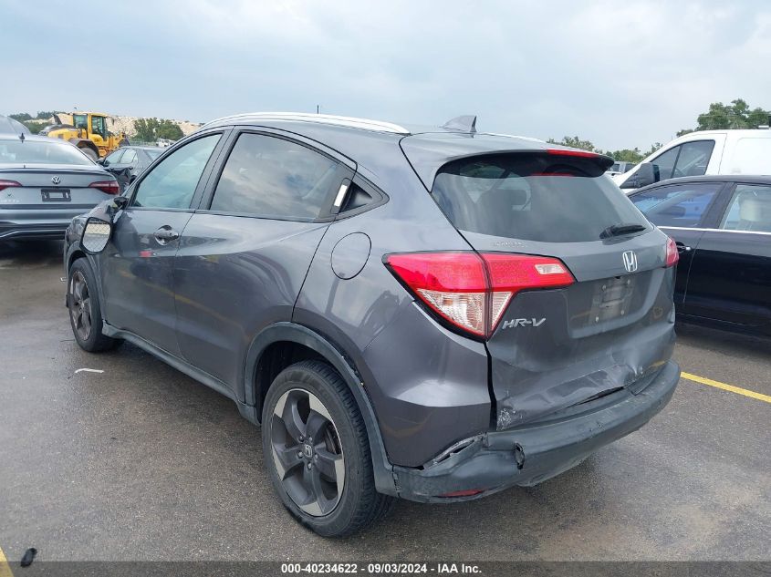 2018 Honda Hr-V Ex-L VIN: 3CZRU5H7XJM703494 Lot: 40234622