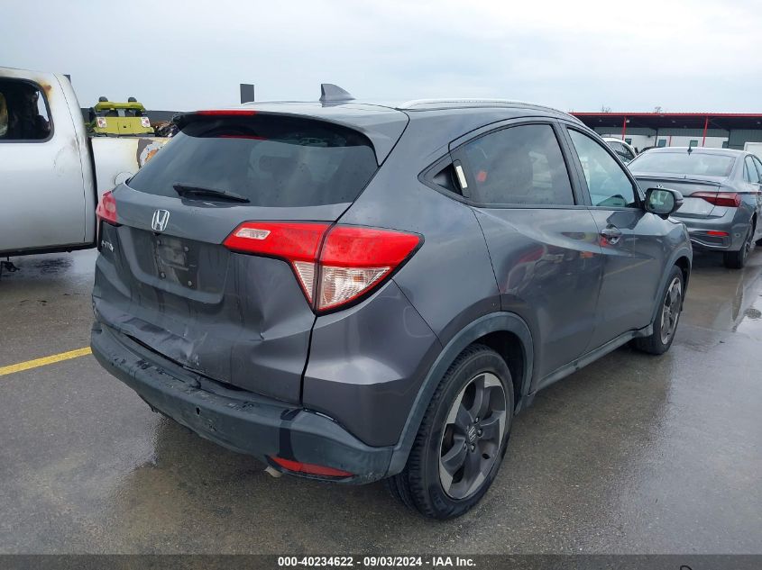 2018 Honda Hr-V Ex-L VIN: 3CZRU5H7XJM703494 Lot: 40234622