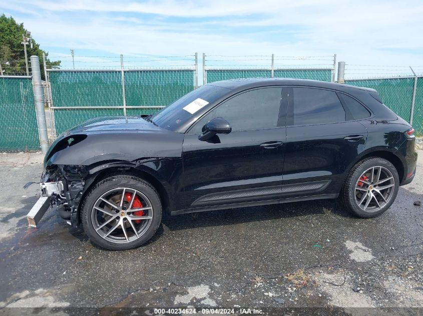 2023 Porsche Macan T VIN: WP1AA2A52PLB12569 Lot: 40234624