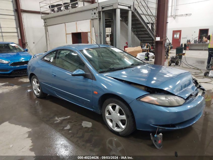 2000 Mercury Cougar V6 VIN: 1ZWFT61L4Y5610830 Lot: 40234626