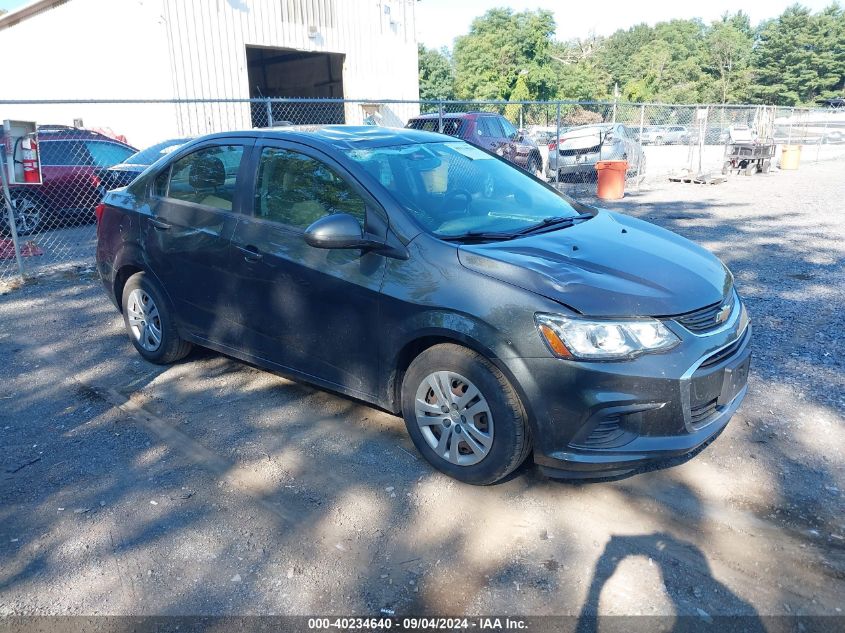 2019 Chevrolet Sonic Ls VIN: 1G1JA5SB8K4131923 Lot: 40234640