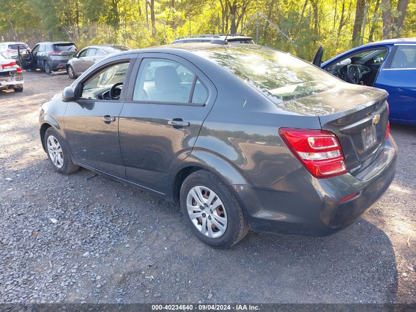 2019 Chevrolet Sonic Ls VIN: 1G1JA5SB8K4131923 Lot: 40234640