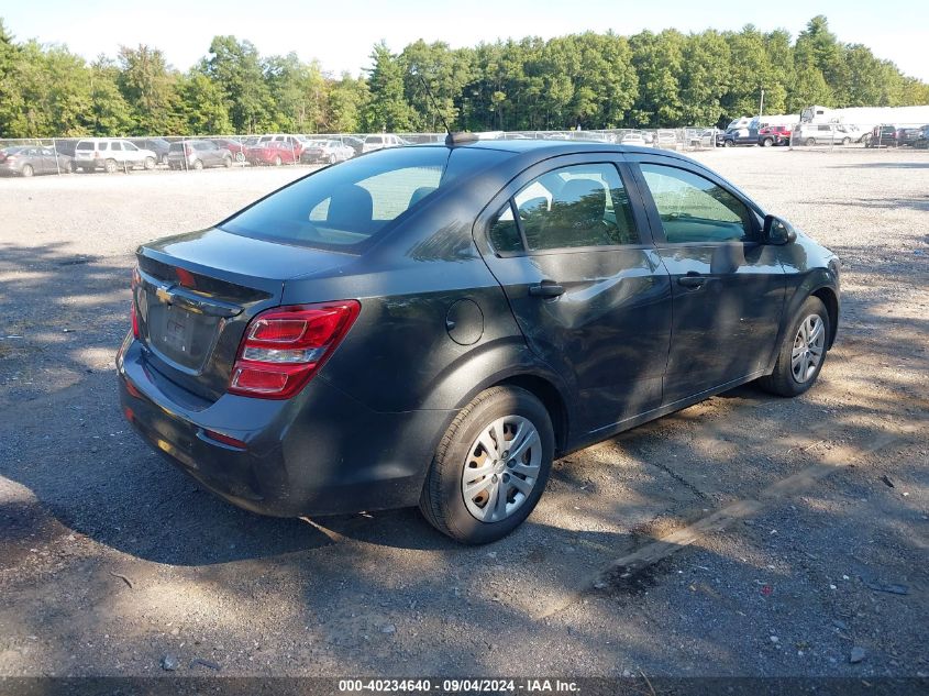 2019 Chevrolet Sonic Ls VIN: 1G1JA5SB8K4131923 Lot: 40234640