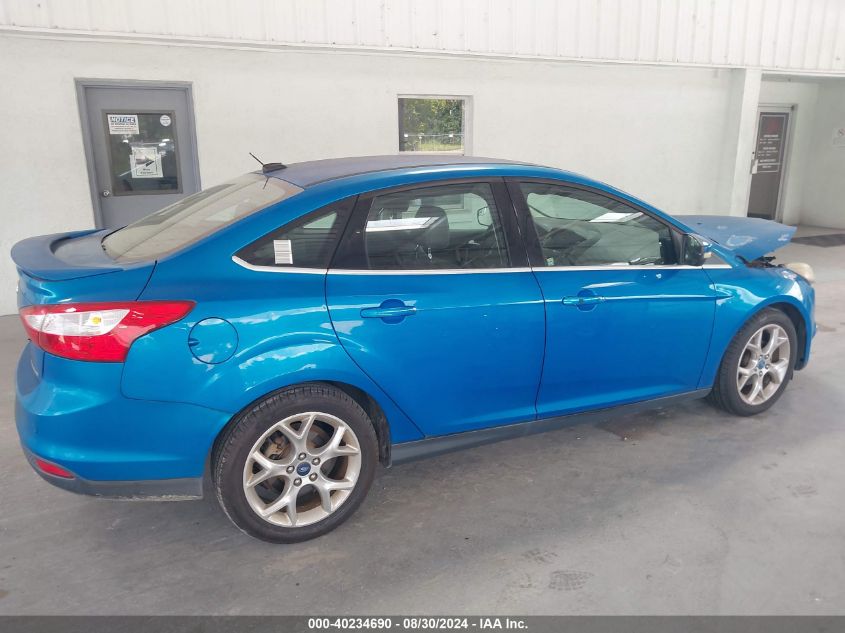 2012 Ford Focus Titanium VIN: 1FAHP3J2XCL231724 Lot: 40234690