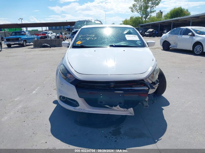 2014 Dodge Dart Sxt VIN: 1C3CDFBB5ED732325 Lot: 40234704